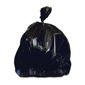 Berry Plastics Black Low Density Polyethylene Can Liner, 40 - 45 Gallon Capacity -- 100 per case
