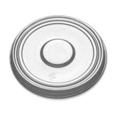 D and W Fine Pack 6 Ounce Clear Polystyrene Lid For Hot/Cold Bowl -- 1000 per case