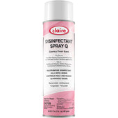Claire Country Fresh Scent Disinfectant Q Spray, 17 Ounce -- 12 per case
