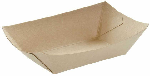 SQP Number 1 Clay Coated Board Companions Food Tray -- 1000 per case