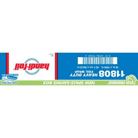 HFA Aluminum Roll Foil, 18 inch x 1000 Feet