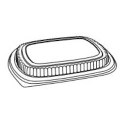 Handi-Foil Medium Dome Lid for 4202 Pan -- 150 per case