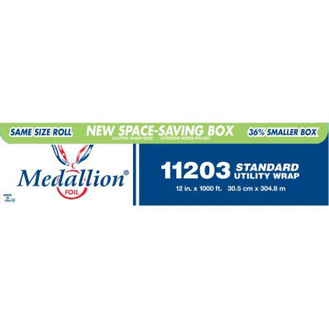 HFA Aluminum Roll Foil, 12 inch x 1000 Feet