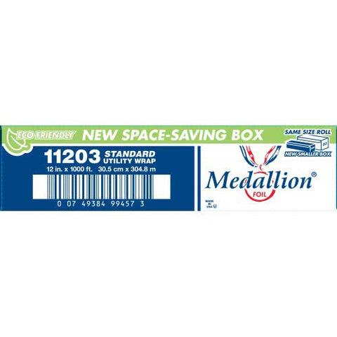 HFA Aluminum Roll Foil, 12 inch x 1000 Feet