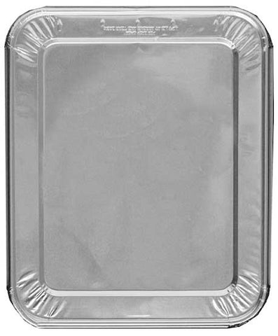 Handi Foil Aluminum Silver Steamtable Foil Lid for 1/2 Size Pan, 12.81 x 10.44 x 0.63 inch -- 100 per case