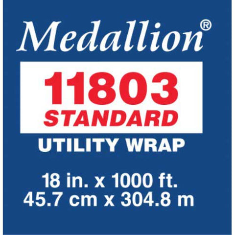 HFA Medallion Aluminum Silver Standard Foil Roll, 18 inch x 1000 Feet