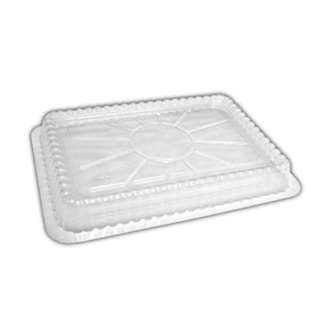 HFA Clear Plastic Dome Lid for Aluminum Container, 0.75 inch Vertical -- 500 per case
