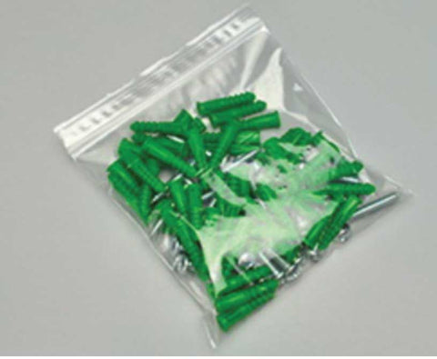 Elkay Plastics Clear 2 Mil Line Single Track Ziplock Bag, 6 x 4 inch -- 1000 per case