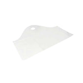 Elkay White 1.25 mil High Density Polyethylene Take Out Bag with Handle, 24 x 20 inch -- 250 per case