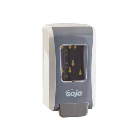 Gojo FMX -20 ABS Gray with White Soap Dispenser, 2000 Milliliter