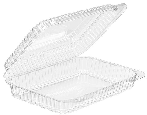 Inline Plastics Pete Clear Hinged Container, 36 Ounce -- 300 per case