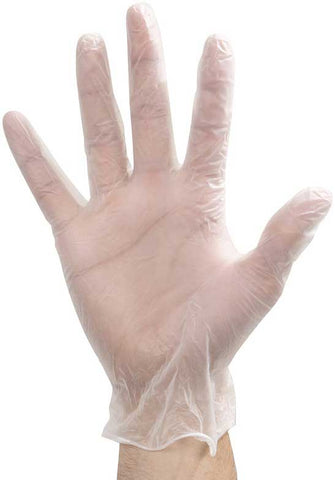 Foodhandler Onesafe Medium Clear Powder Free Vinyl Glove -- 800 per case