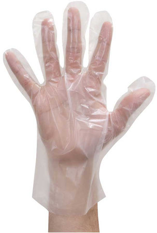 Foodhandler Jobselect Large Clear Synthetic Hybrid Glove -- 1000 per case