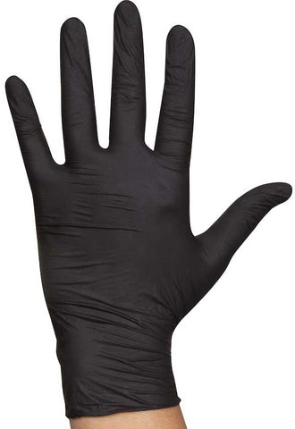 Foodhandler Thinsense Extra Large Black Powder Free Nitrile Glove -- 1000 per case