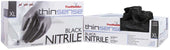 Foodhandler Thinsense Extra Large Black Powder Free Nitrile Glove -- 1000 per case
