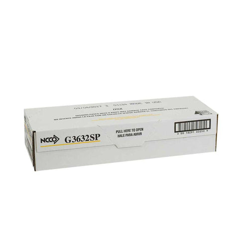 National Checking Rectangular Medium Cardboard Green 15 Lines One-Part Guest Check, 6.75 x 3.5 inch -- 2500 per case