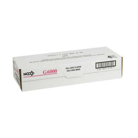 National Checking Rectangular Medium Carbon Green 16 Lines Two-Part Guest Check, 6.75 x 3.5 inch -- 2500 per case