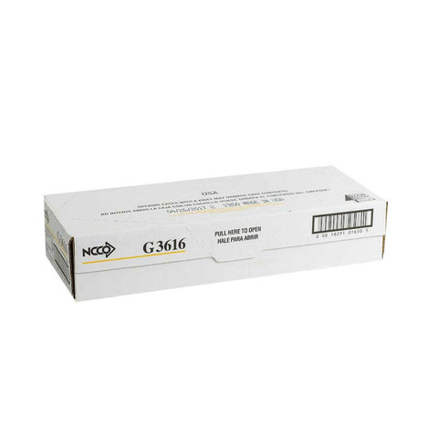 National Checking Rectangular Medium Paper Green 15 Lines One-Part Guest Check, 6.75 x 3.5 x 18.3 inch -- 5000 per case