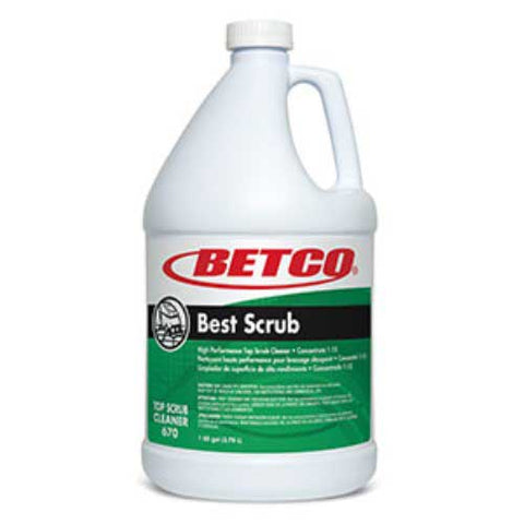 Betco Green Top Scrub Cleaner, 1 Gallon -- 4 per case