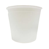 Plastic Packaging HDPE White Tub, 10 Pound Capacity -- 100 per case