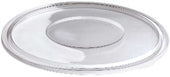 Sabert Clear Flat Lid Only -- 50 per case