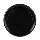 Sabert Black PET Round Onyx Platter, 18 x 0.88 inch -- 36 per case