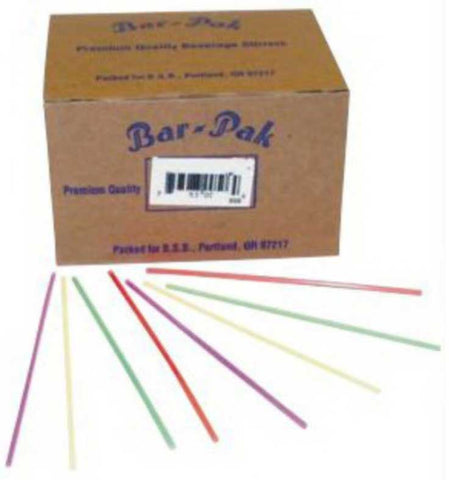 Cell O Core Blue Paper Wrapped Giant Straw, 10.25 inch -- 1200 per case