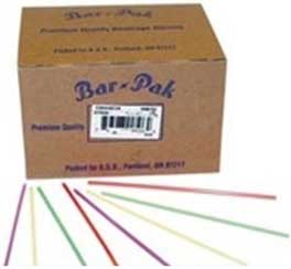 Cell-O-Core Kelly Green Polypropylene Jumbo Straw, 7.75 inch Length -- 5000 per case