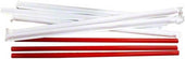 Cell-O-Core Resin Red Wrapped Giant Straw, 10.25 inch -- 1200 per case