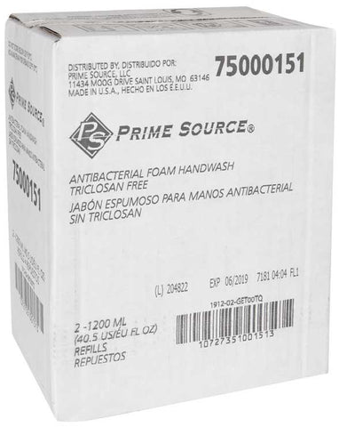 Gojo Prime Source Plum Antibacterial Foam Handwash Refill, 1200 Milliliter -- 2 per case