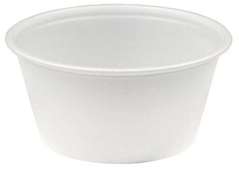 Bunzl Prime Source Polypropylene Clear Portion Cup, 3.25 Ounce -- 2500 per case