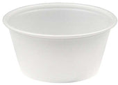 Bunzl Prime Source Polypropylene Clear Portion Cup, 4 Ounce -- 2500 per case