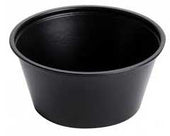 Bunzl Prime Source Polypropylene Black Portion Cup, 2 Ounce -- 2500 per case