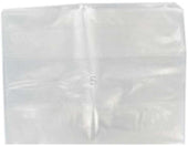 Bunzl Prime Source 1.5 ML Clear Sideseal Tape Polypropylene Sub Deli Bag, 15 x 7 inch -- 500 per case