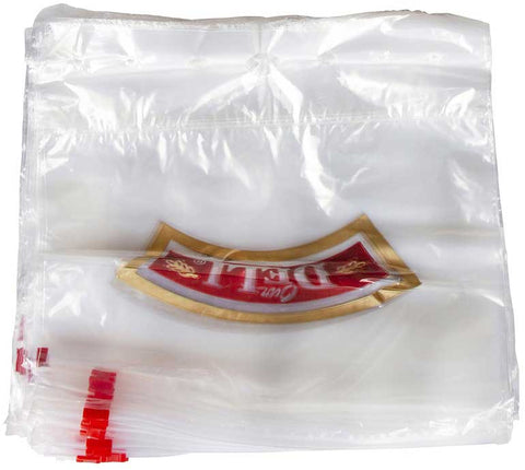 Bunzl Prime Source Slidelock Closure Deli Bag, 10.5 x 8 inch -- 1000 per case