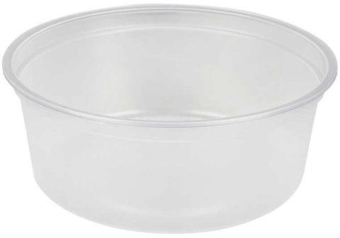WNA Prime Source Clear Polypropylene Deli Cup, 8 Ounce -- 500 per case