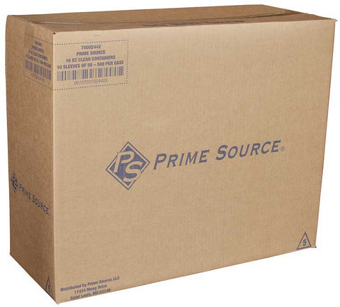 WNA Prime Source Clear Polypropylene Deli Cup, 16 Ounce -- 500 per case