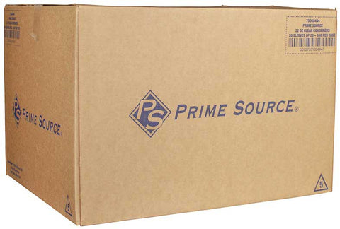WNA Prime Source Clear Polypropylene Deli Cup, 32 Ounce -- 500 per case