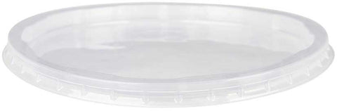 WNA Prime Source Clear Polypropylene Thermoformed Deli Cup Lid Only -- 500 per case