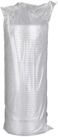 WNA Prime Source Clear Polypropylene Thermoformed Deli Cup Lid Only -- 500 per case