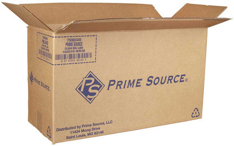WNA Prime Source Clear Polypropylene Thermoformed Deli Cup Lid Only -- 500 per case