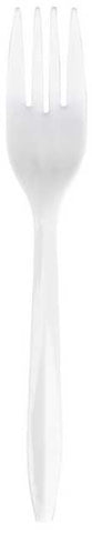Bunzl Prime Source Medium Weight Polypropylene Wrapped White Fork -- 1000 per case