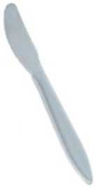 Bunzl Prime Source Polystyrene Extra Heavy Weight Disposable White Knife - Bulk Pack -- 1000 per case