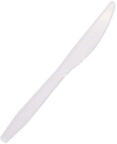 Bunzl Prime Source Polystyrene Extra Heavy Weight Disposable White Knife -- 1000 per case