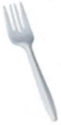 Bunzl Prime Source Polystyrene Extra Heavy Weight Disposable Black Fork -- 1000 per case