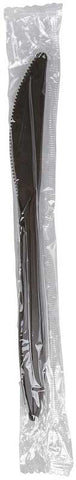 Bunzl Prime Source Medium Heavy Weight Polypropylene Black Knife -- 1000 per case