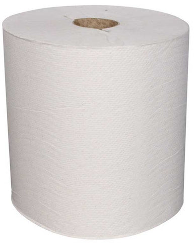 Essity Prime Source Natural White Hardwound Towel, 800 Feet -- 6 per case