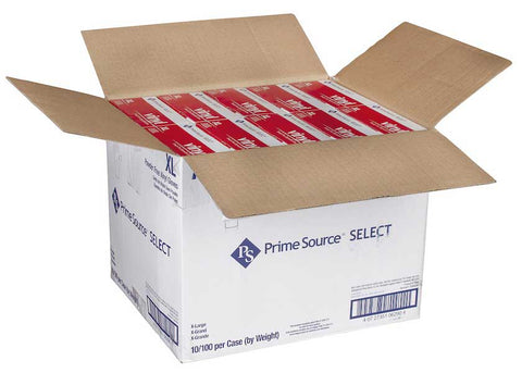 Bunzl Prime Source Extra Large Powder-Free 3 Mil Clear Vinyl Gloves -- 1000 per case