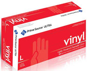 Bunzl Prime Source 5 Mil Lightly Powdered Large Blue Vinyl Disposable Gloves -- 1000 per case