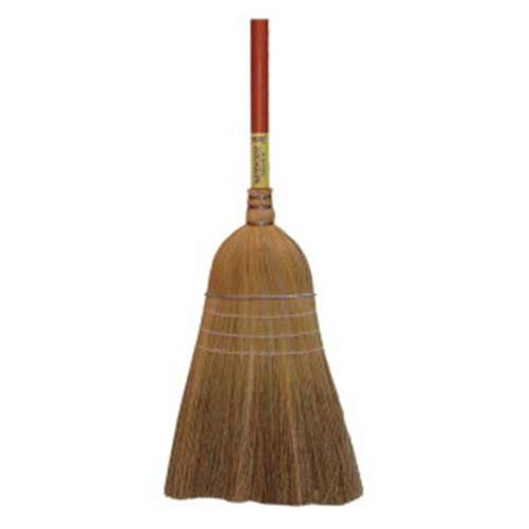 Zephyr Fiber Corn 3 Sew Warehouse Broom -- 6 per case